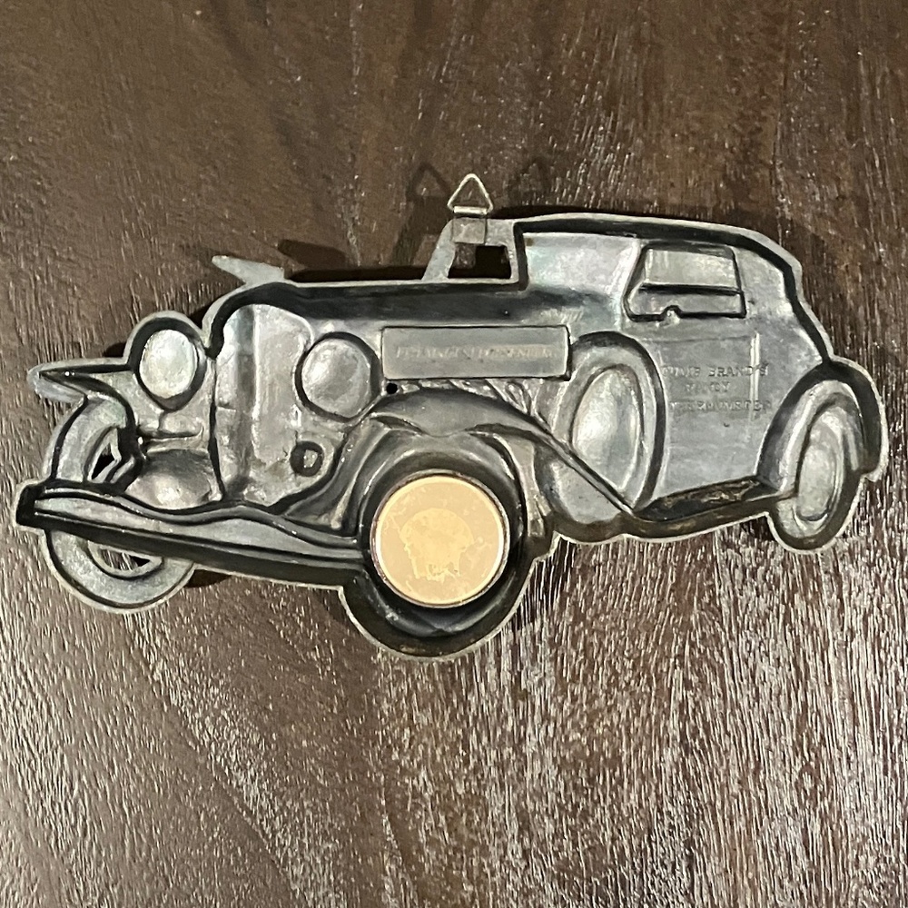 Vintage Indoor/Outdoor Thermometer 1934 DUESENBERG - Picture 2 of 4
